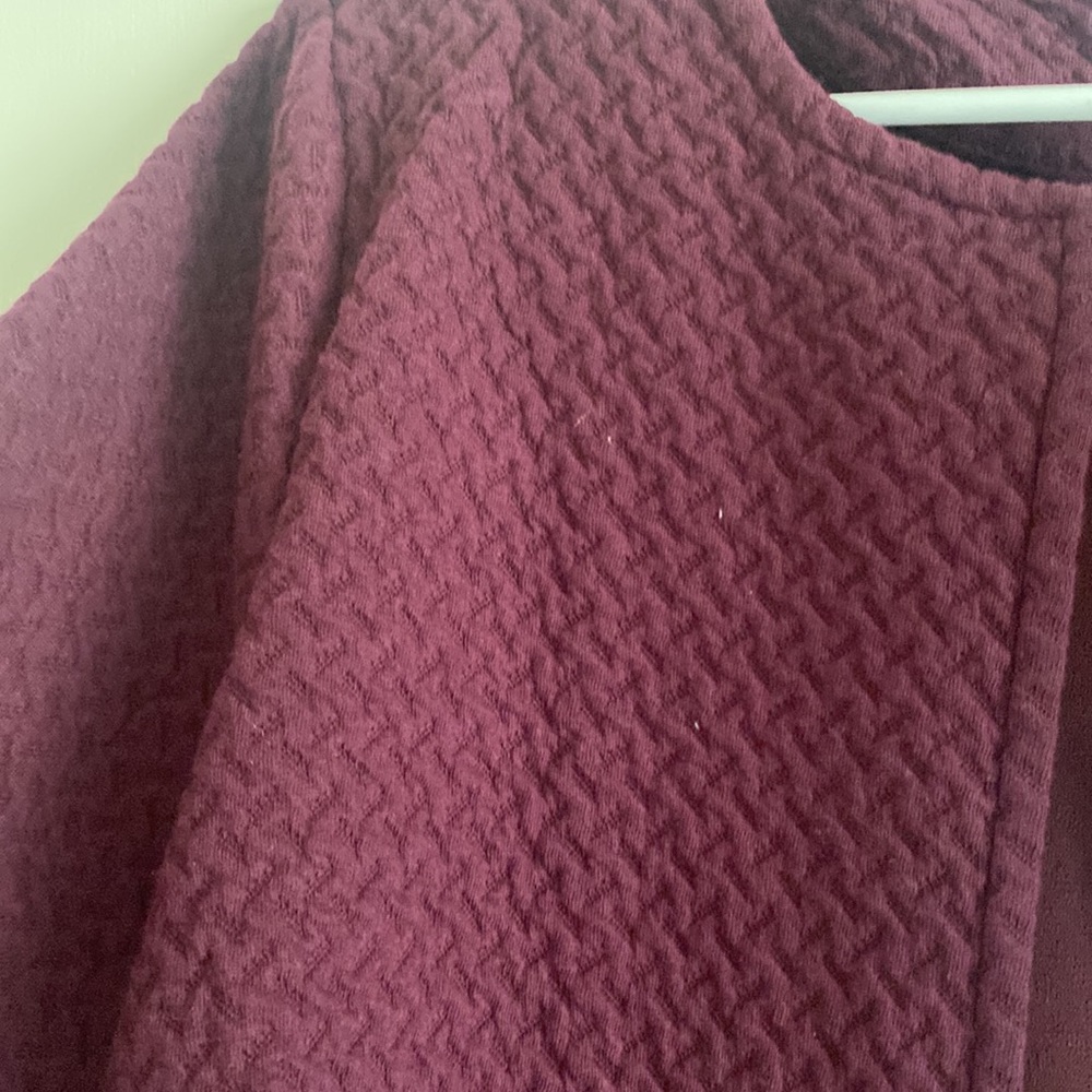 NWT Vila Purple Long Sweater Jacket - Picture 3 of 5